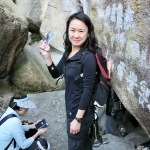 Photo at the entrance of Cheung Po Tsai Cave