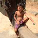 Cute kid at Beng Mealea