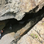 Sea cave at Cape D'Aguilar