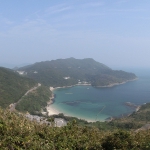 Panoramic view of clear  water bay