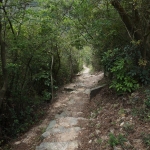 Descent the path to Kau Ling Chung