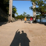 Itsukushima Shrine stone torii