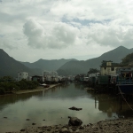 Canal scene, Tai O